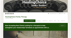 Desktop Screenshot of healingchoice.org